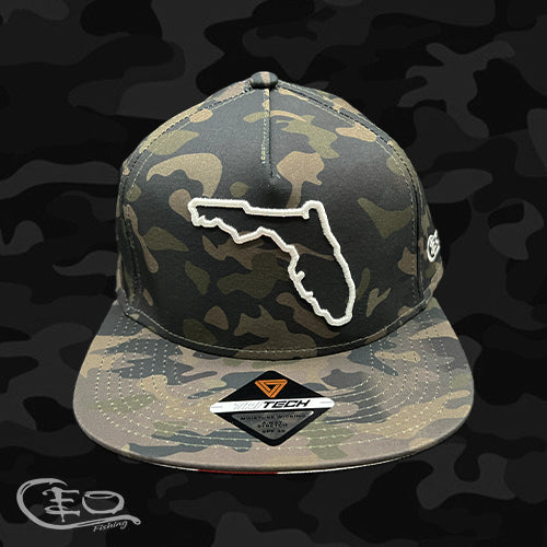 CEO Florida Hat Dark Green Camo - Tri Tech Quick Dry